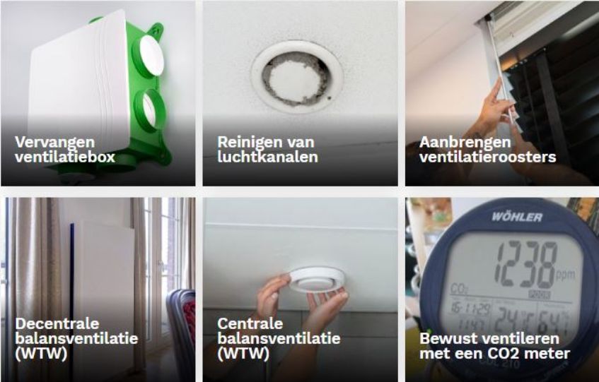 Ventileren & aardgas besparen!